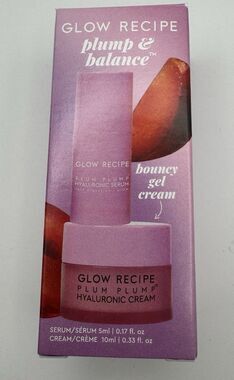 Glow Recipe Sephora Insider Plump & Balance Mini Set 10ml & 5ml NEW Skincare